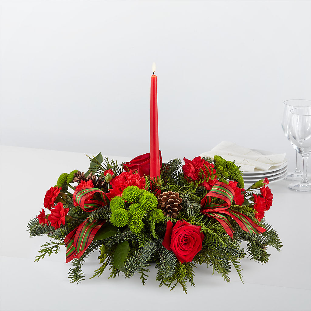 By the Candlelight Centerpiece – Diana Flowers, Passaic NJ