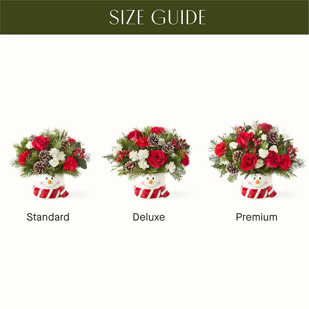 Jolly Snowman Bouquet – Diana Flowers, Passaic NJ
