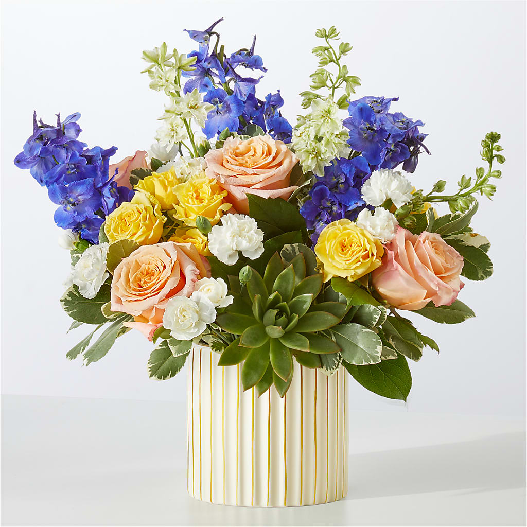 Cobalt Reverie Bouquet – Diana Flowers, Passaic NJ