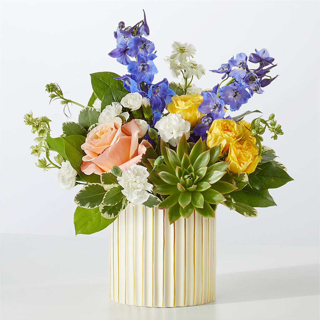 Cobalt Reverie Bouquet – Diana Flowers, Passaic NJ