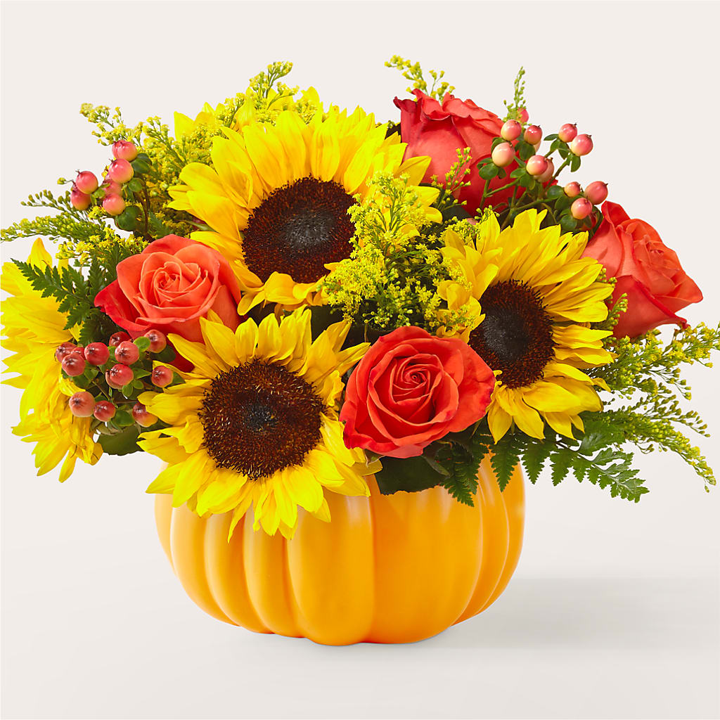 Pick of the Patch Pumpkin Bouquet – Diana Flowers, Passaic NJ