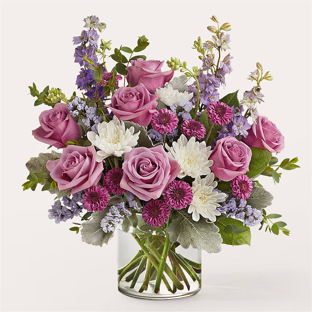 Violet Frost Bouquet – Diana Flowers, Passaic NJ