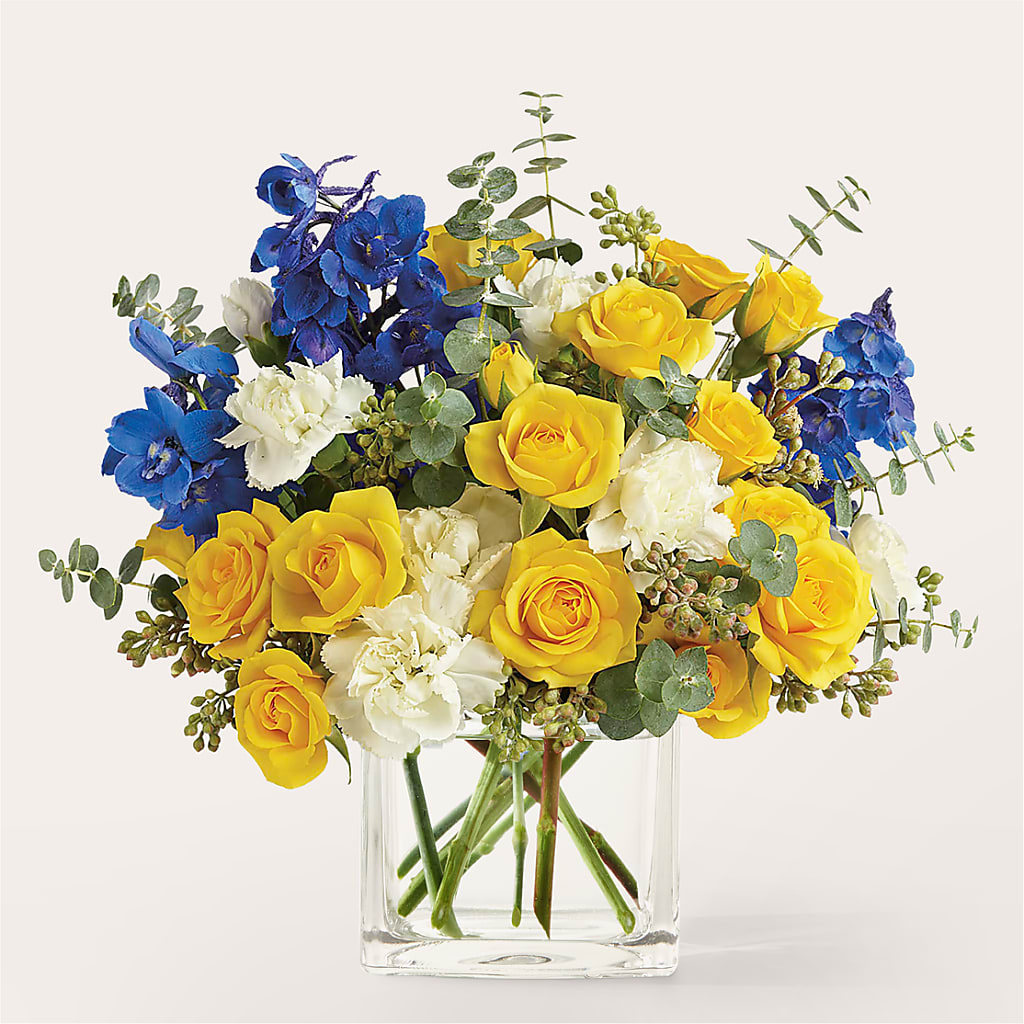 Sparkling Citrine Bouquet – Diana Flowers, Passaic NJ