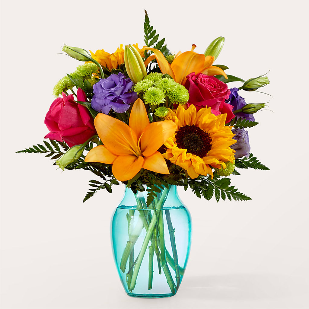 Double Rainbow Bouquet – Diana Flowers, Passaic NJ