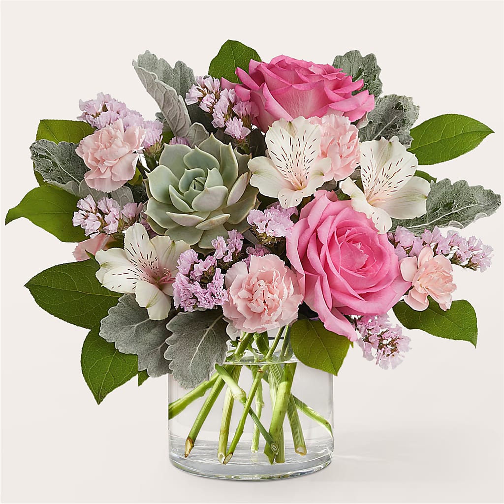 Dusty Rose Bouquet – Diana Flowers, Passaic NJ