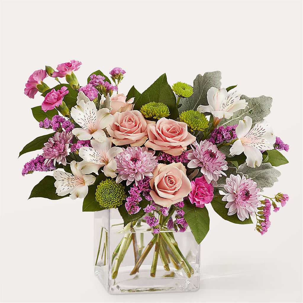 Pink Suede Bouquet – Diana Flowers, Passaic NJ
