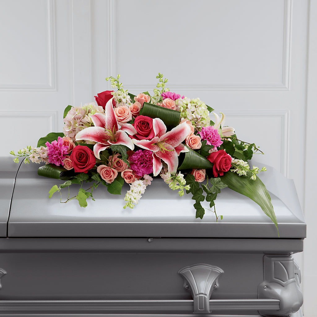 Splendid Grace Casket Spray – Diana Flowers, Passaic NJ