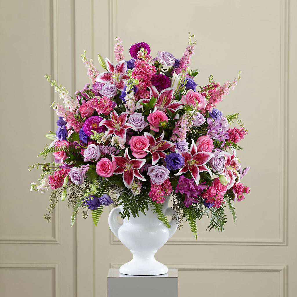 Peaceful Tribute Arrangement – Diana Flowers, Passaic NJ
