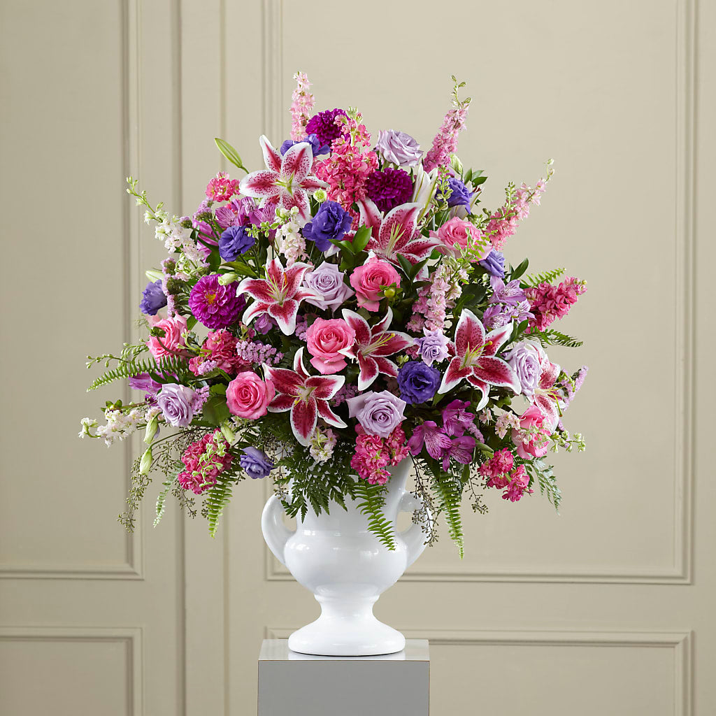 Peaceful Tribute Arrangement – Diana Flowers, Passaic NJ
