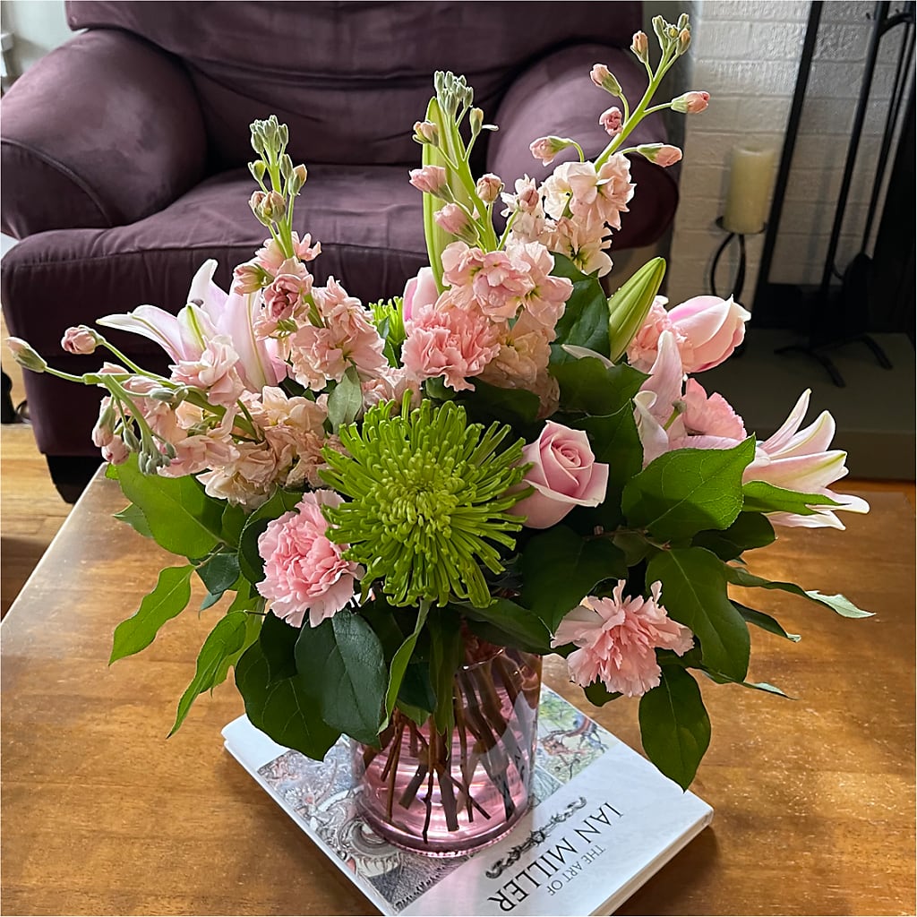Pretty in Pink Bouquet – Diana Flowers, Passaic NJ