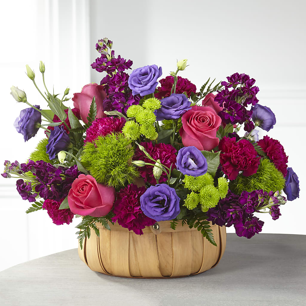 Serene Sanctuary Basket – Diana Flowers, Passaic NJ