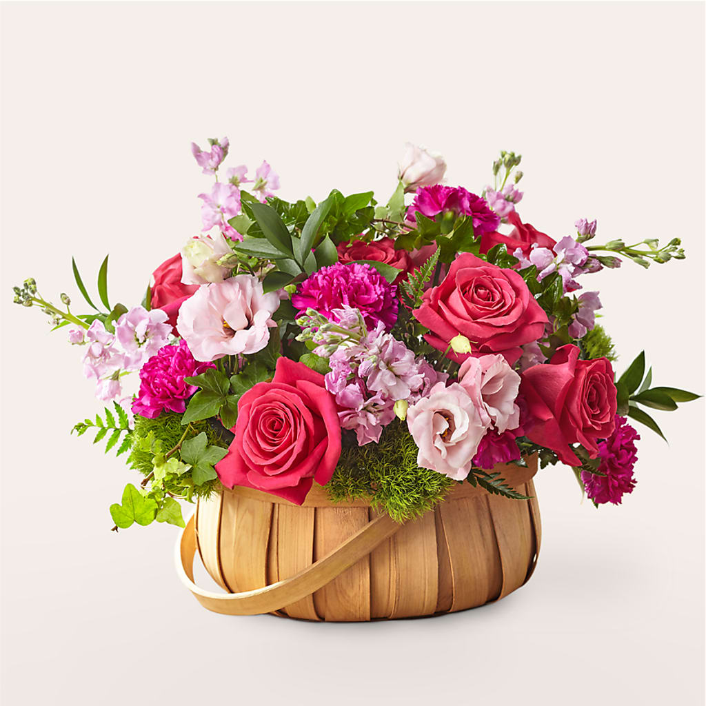 Radiance in Bloom Basket – Diana Flowers, Passaic NJ