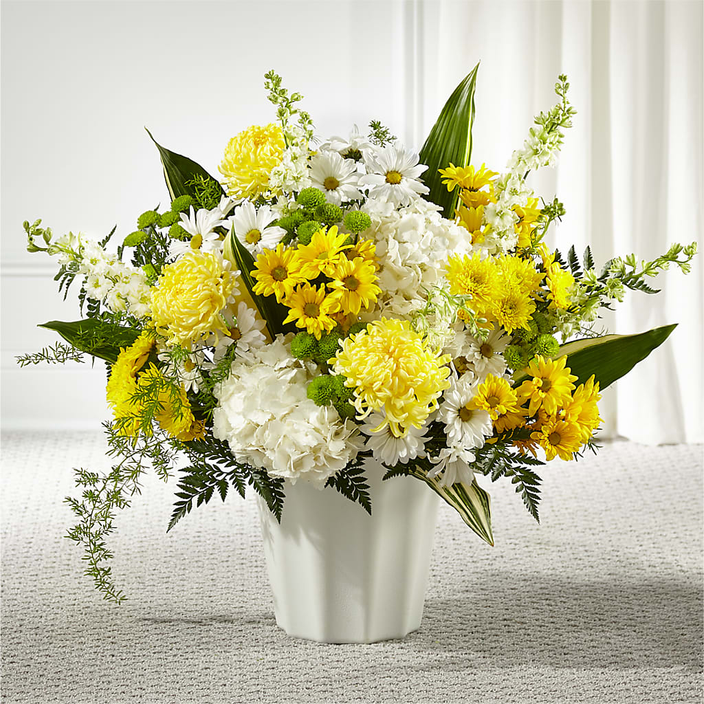 Unity & Grace Floor Basket – Diana Flowers, Passaic NJ