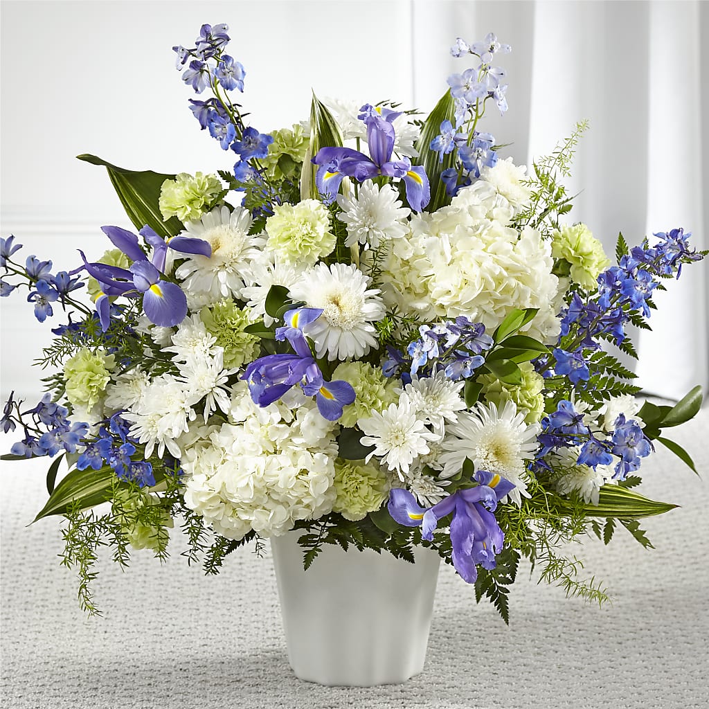 Soft Serenity Floor Basket – Diana Flowers, Passaic NJ