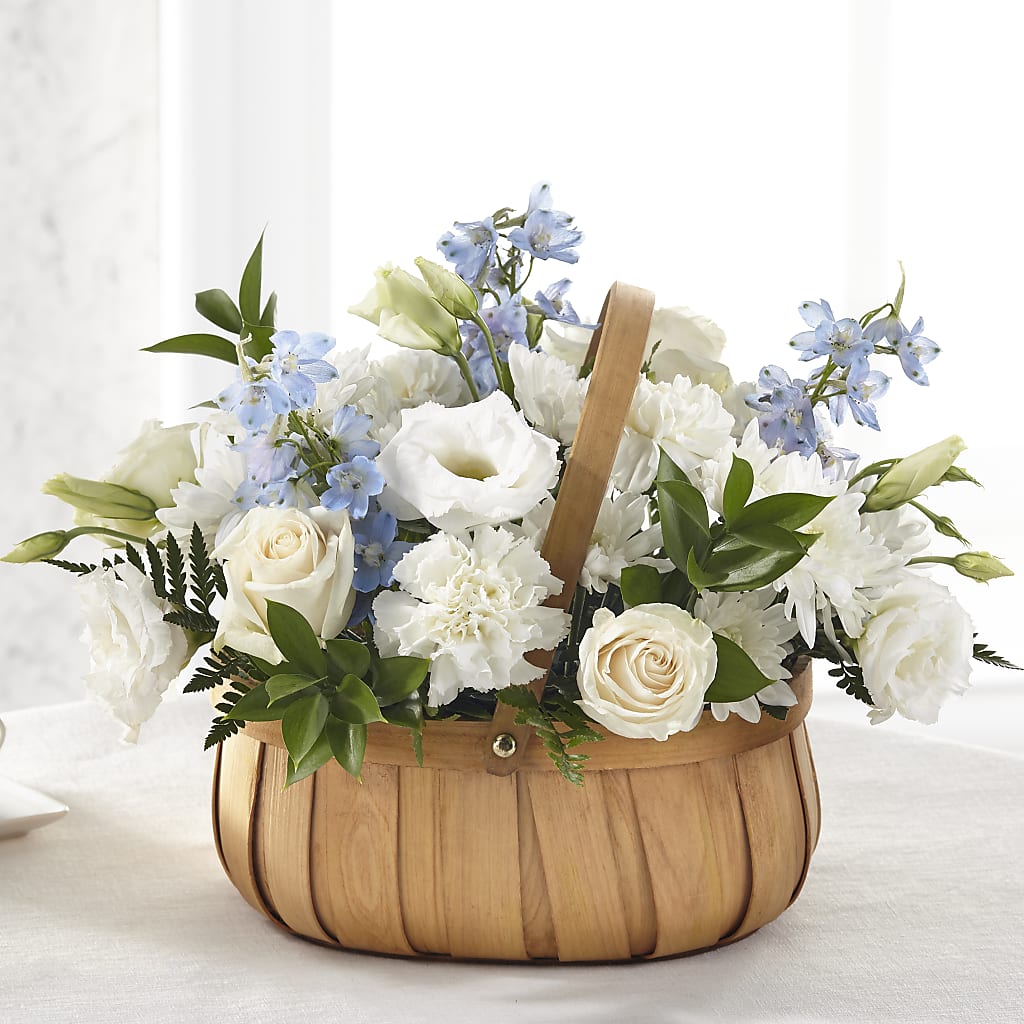 Sincerely Heartfelt Basket – Diana Flowers, Passaic NJ