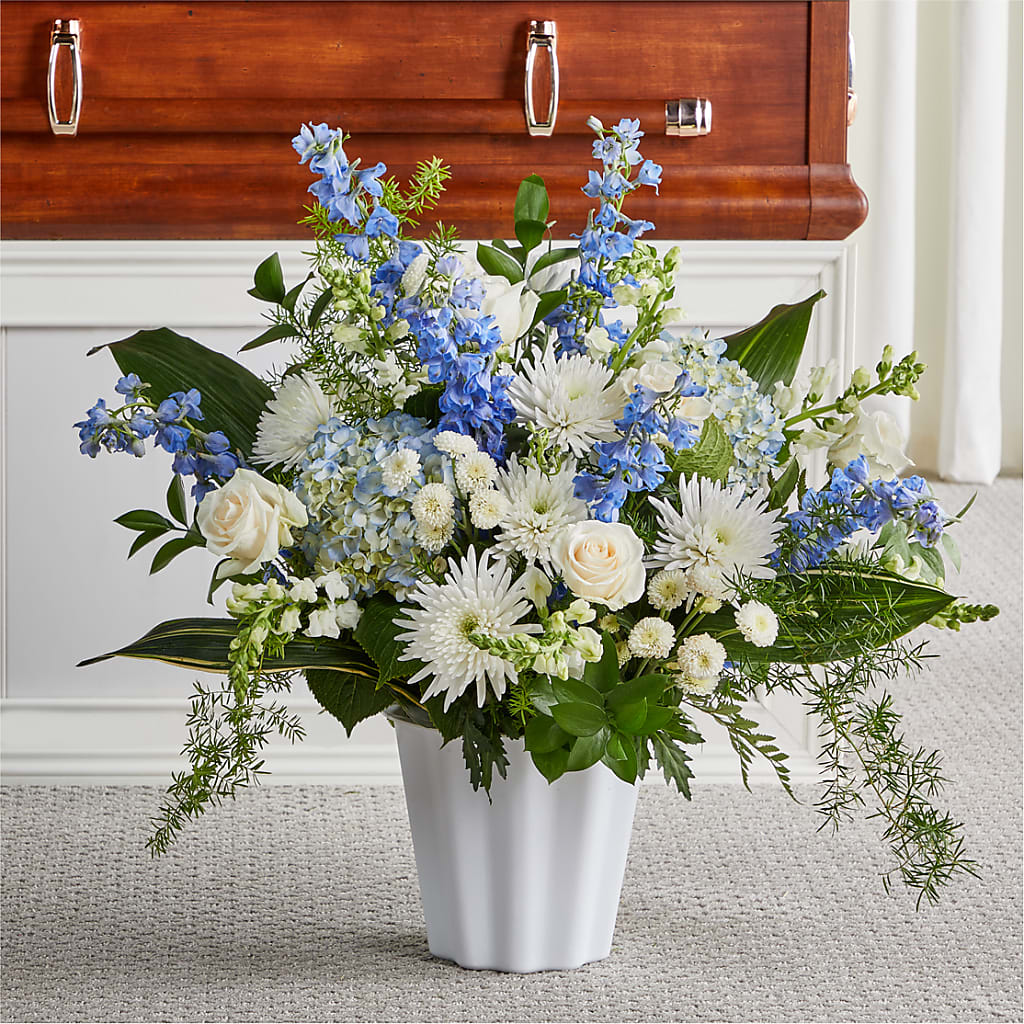 Everlasting Memories Floor Basket – Diana Flowers, Passaic NJ