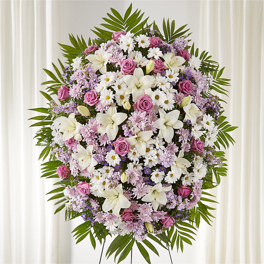 Surrounded by Love Standing Spray – Diana Flowers, Passaic NJ