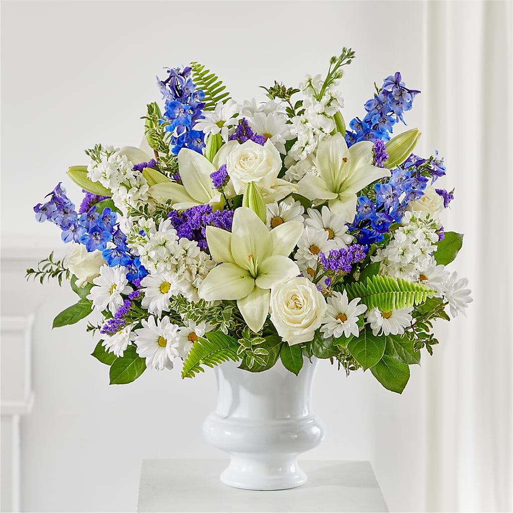Expressions of Hope Urn Arrangement – Diana Flowers, Passaic NJ