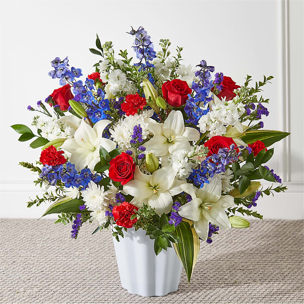 Consoled Floor Basket – Diana Flowers, Passaic NJ