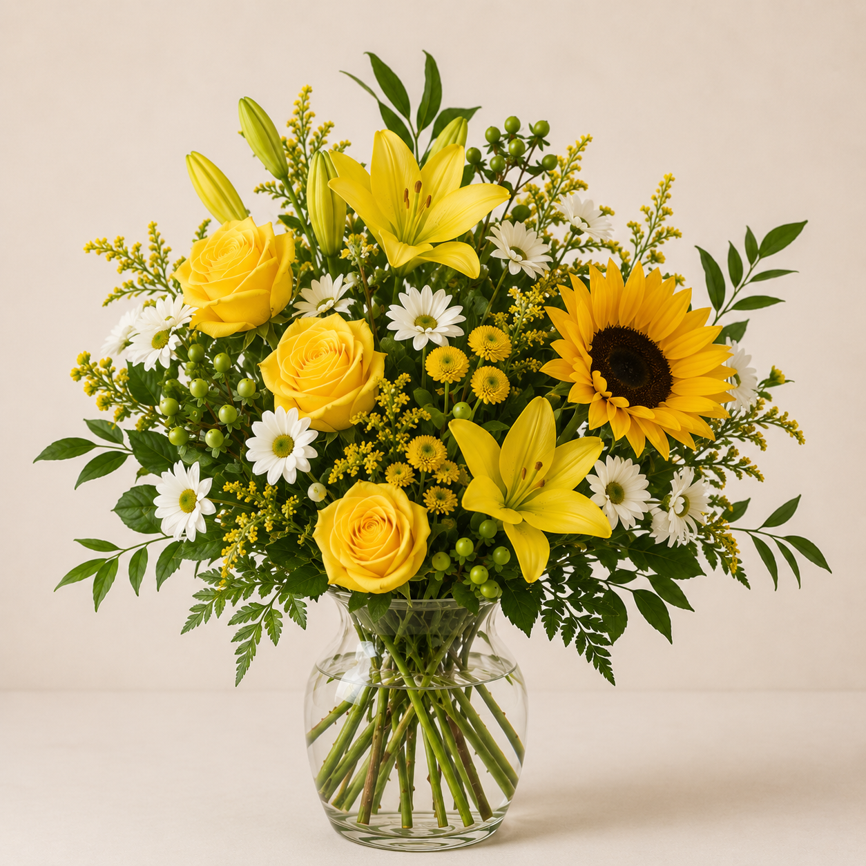 Sunny Yellow Blooms – Diana Flowers, Passaic NJ