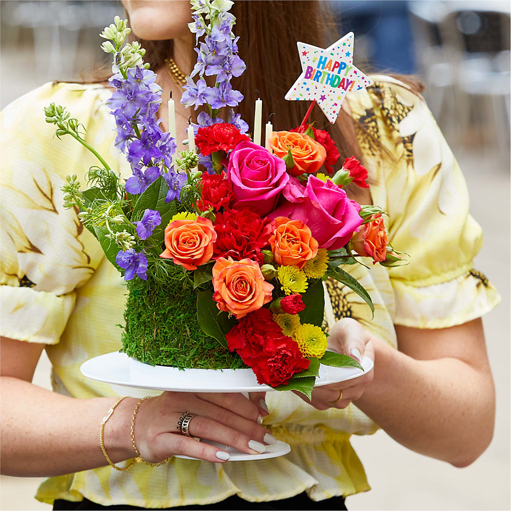 Best Year Yet Floral Cake – Diana Flowers, Passaic NJ