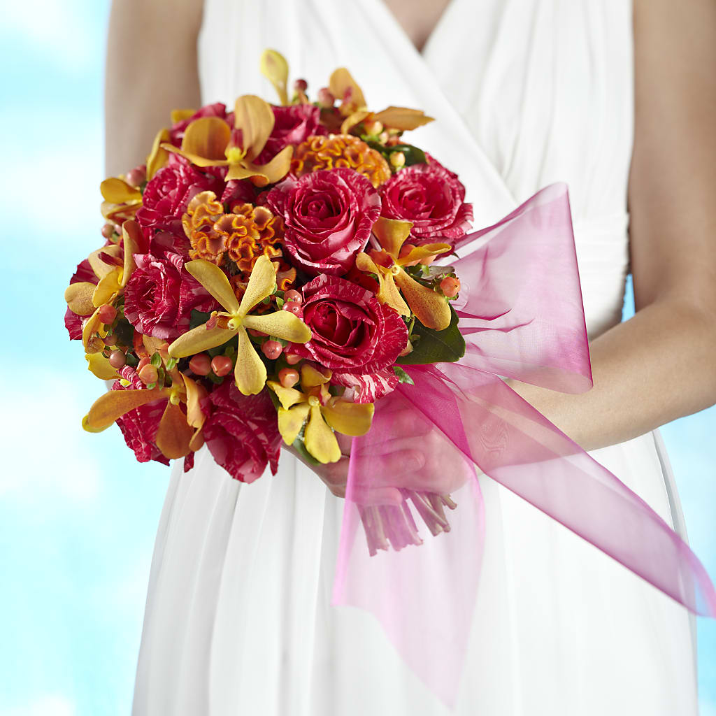 Brilliant Shades of Love Bouquet – Diana Flowers, Passaic NJ