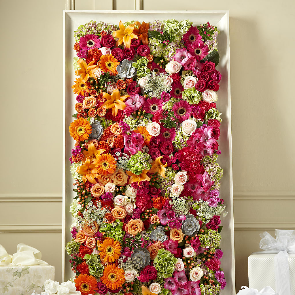 Fresh Picked Floral Wall – Diana Flowers, Passaic NJ