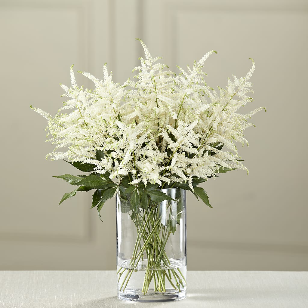 White Astilbe Bouquet – Diana Flowers, Passaic NJ