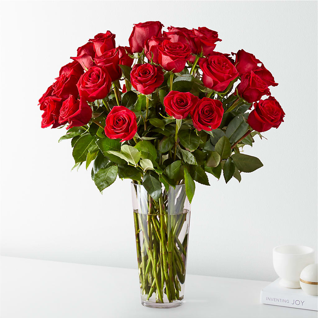 Long Stem Red Rose Bouquet –  Diana Flowers, Passaic NJ