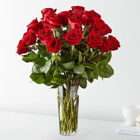 Long Stem Red Rose Bouquet –  Diana Flowers, Passaic NJ