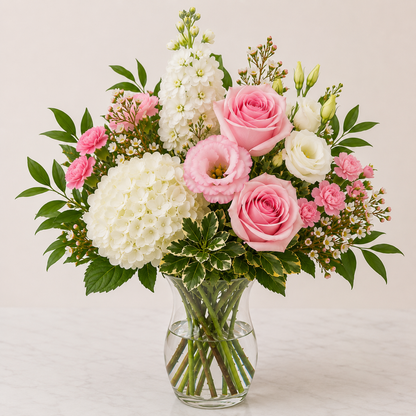Blush Pink Blooms –  Diana Flowers, Passaic NJ