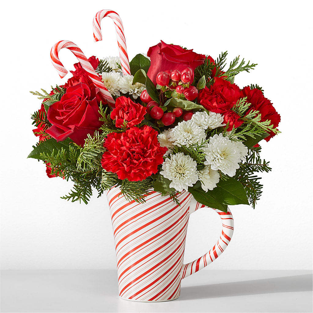 Peppermint Swirl Mug –  Diana Flowers, Passaic NJ