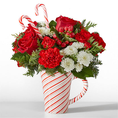 Peppermint Swirl Mug –  Diana Flowers, Passaic NJ