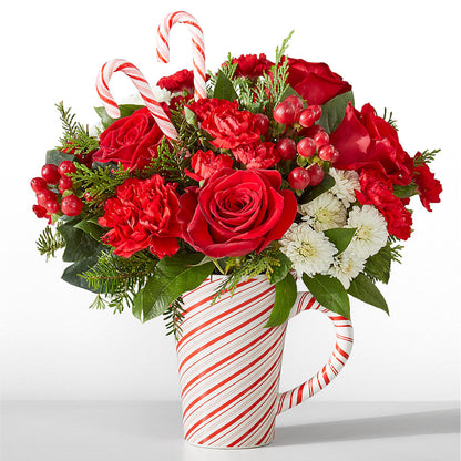 Peppermint Swirl Mug –  Diana Flowers, Passaic NJ