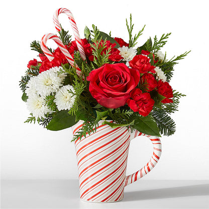 Peppermint Swirl Mug –  Diana Flowers, Passaic NJ
