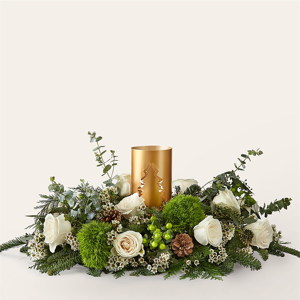 Chestnuts Roasting Centerpiece –  Diana Flowers, Passaic NJ