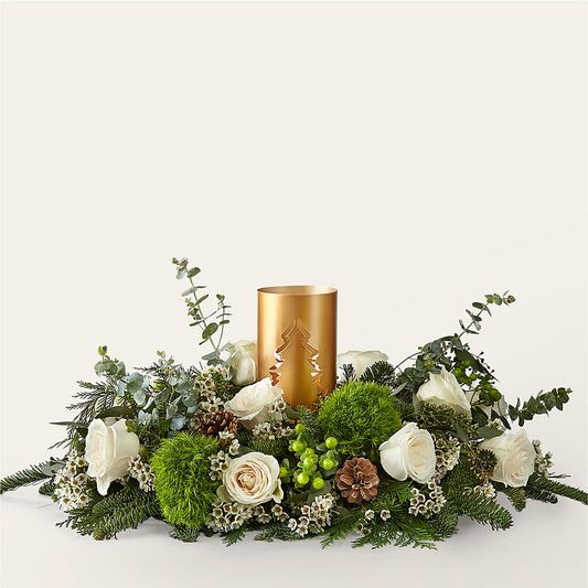 Chestnuts Roasting Centerpiece –  Diana Flowers, Passaic NJ
