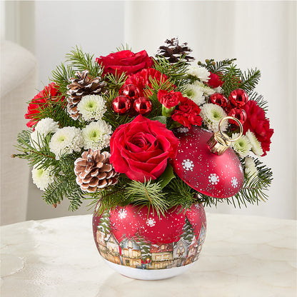 Christmas Carols Ornament –  Diana Flowers, Passaic NJ