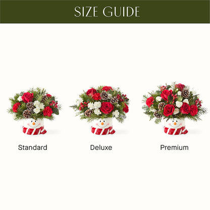 Jolly Snowman Bouquet –  Diana Flowers, Passaic NJ