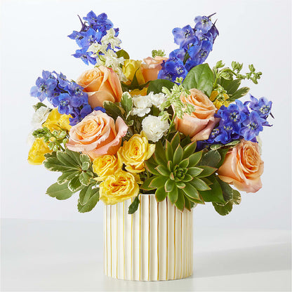 Cobalt Reverie Bouquet –  Diana Flowers, Passaic NJ