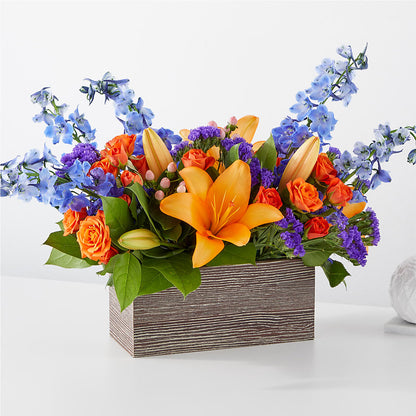Radiant Citrus Box Bouquet –  Diana Flowers, Passaic NJ