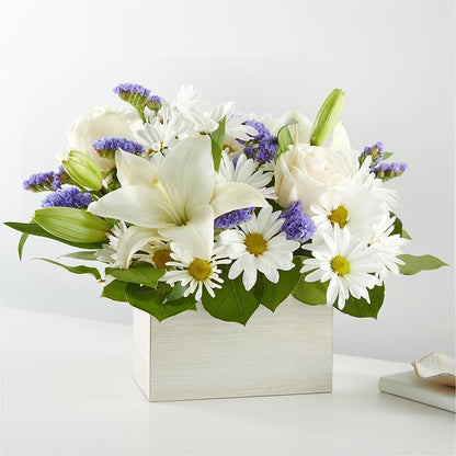 Beyond Blue Box Bouquet –  Diana Flowers, Passaic NJ