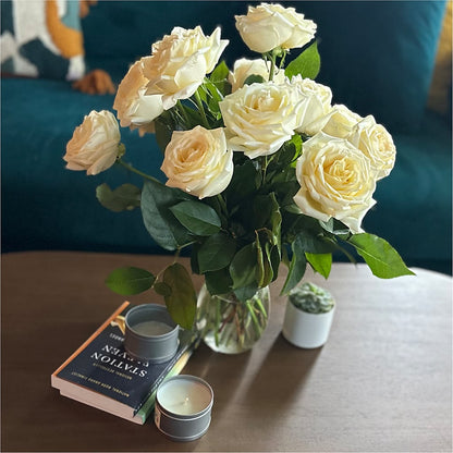 Long Stem Yellow Rose Bouquet –  Diana Flowers, Passaic NJ