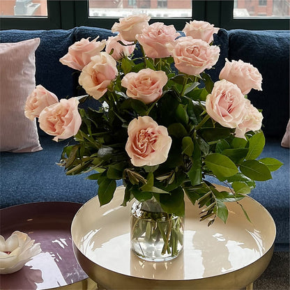Long Stem Pink Rose Bouquet –  Diana Flowers, Passaic NJ