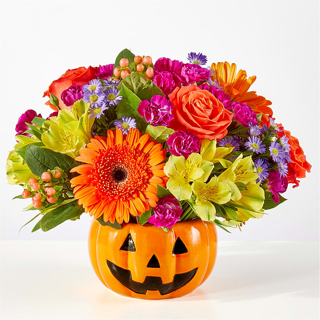 Tricks & Treats Pumpkin –  Diana Flowers, Passaic NJ