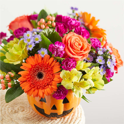 Tricks & Treats Pumpkin –  Diana Flowers, Passaic NJ