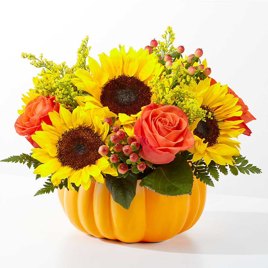Pick of the Patch Pumpkin Bouquet –  Diana Flowers, Passaic NJ