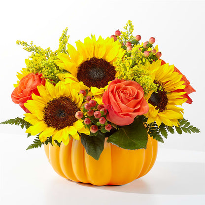 Pick of the Patch Pumpkin Bouquet –  Diana Flowers, Passaic NJ