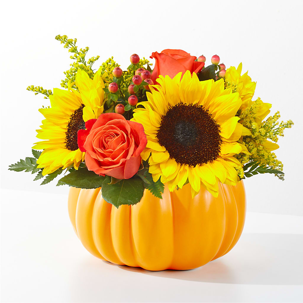 Pick of the Patch Pumpkin Bouquet –  Diana Flowers, Passaic NJ
