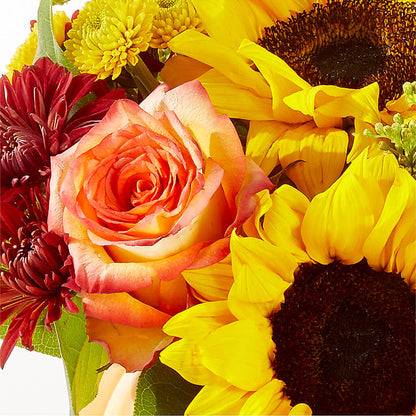 Golden Gourd Pumpkin Bouquet –  Diana Flowers, Passaic NJ